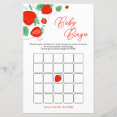 Sweet Berry Baby shower Bingo Game (Voorkant)