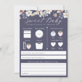 Sweet Berry Baby Voorspellingen & Advies Spel Kaar Kaart (Voorkant)