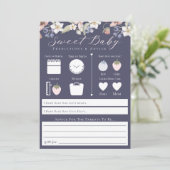 Sweet Berry Baby Voorspellingen & Advies Spel Kaar Kaart (Staand voorkant)