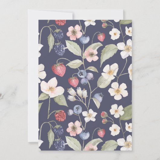 Sweet Berry Baby Voorspellingen & Advies Spel Kaar Kaart (Achterkant)