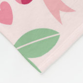 Sweet Berry Bliss Fleece Deken (Hoek)