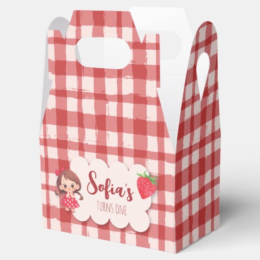 Sweet Berry geschenkdoos Bedankdoosjes (Geopend)