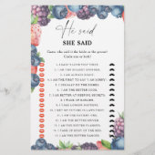 Sweet berry - hij zei dat ze spel (Voorkant)