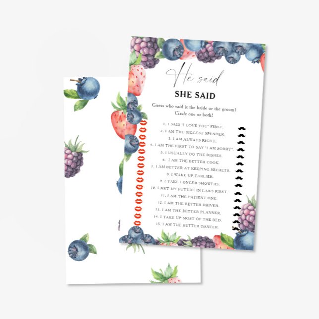 Sweet berry - hij zei dat ze spel (Creator heeft geüpload)