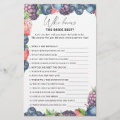 Sweet berry - Wie weet de bruid beste spel (Voorkant)