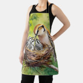 Sweet bird nest painting schort (Insitu)