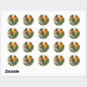 Sweet Birds Briefkaart Print Stickers Labels (Vel)