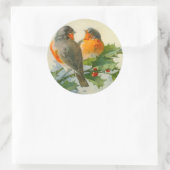 Sweet Birds  Briefkaart Print Stickers Labels (Tas)