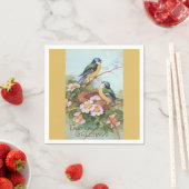 Sweet Birds en Nest Paaspapier servet (Insitu)