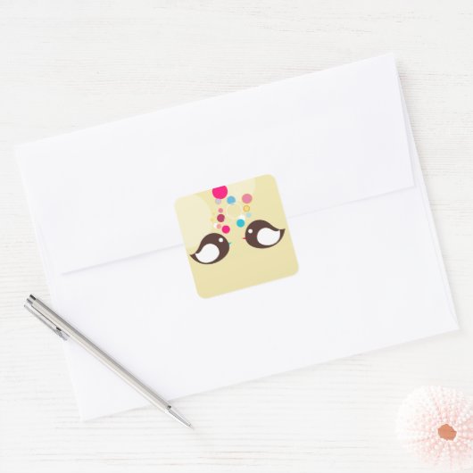 Sweet Birds Sticker (Envelop)