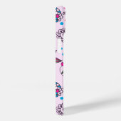 Sweet Birdsong Floral Roze iPhone Case (Achterkant / Rechts)