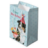Sweet Birthday Aussie Medium Cadeauzakje (Achterkant Gekanteld)