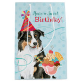 Sweet Birthday Aussie Medium Cadeauzakje (Voorkant)