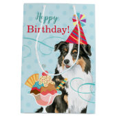 Sweet Birthday Aussie Medium Cadeauzakje (Achterkant)