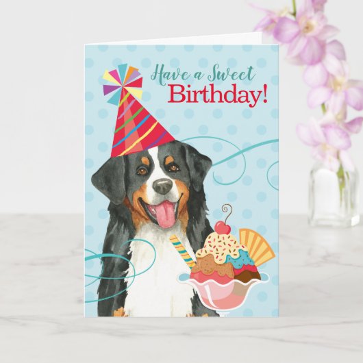 Sweet Birthday Berner Card Kaart (Orchidee)