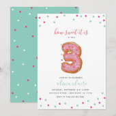 Sweet Birthday Celebration | Drie Kaart (Voorkant / Achterkant)