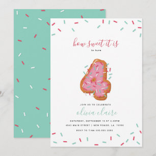 Sweet Birthday Celebration   Vier Kaart