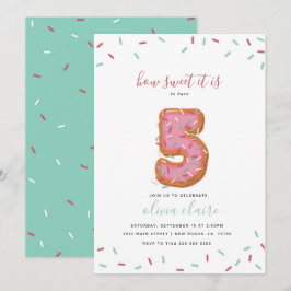 Sweet Birthday Celebration | Vijf Kaart