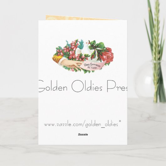 Sweet  Birthday Kaart (Achterkant)