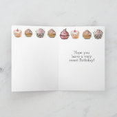 Sweet Birthday Kaart voor haar (Binnen)