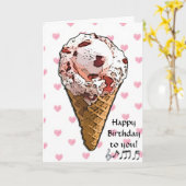 Sweet Birthday Kaart voor haar (Gele Bloem)