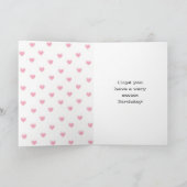 Sweet Birthday Kaart voor haar | Birthday Cupcake (Binnen)