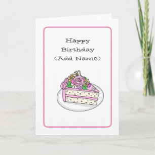 Sweet Birthday Kaart voor haar   Birthday Cupcake
