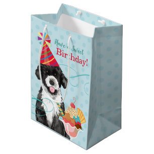Sweet Birthday Portugal Water Dog Medium Cadeauzakje