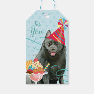 Sweet Birthday Schipperke Cadeau Labels Cadeaulabel
