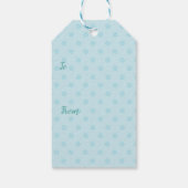 Sweet Birthday Vizsla Gift Labels Cadeaulabel (Achterkant)