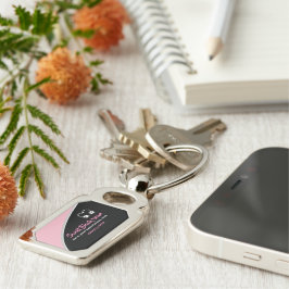 Sweet Black Bean Promotional Business Sleutelhange Sleutelhanger