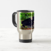 Sweet Black Deer Fawn Reisbeker (Voorkant links)