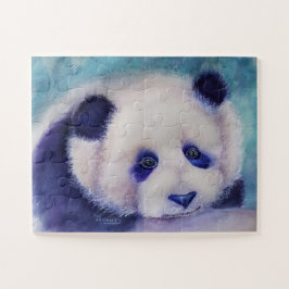 Sweet Black en White Panda Beer Legpuzzel