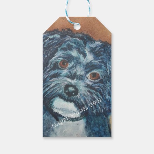 SWEET BLACK HAVANESE | CADEAULABEL (Voorkant)