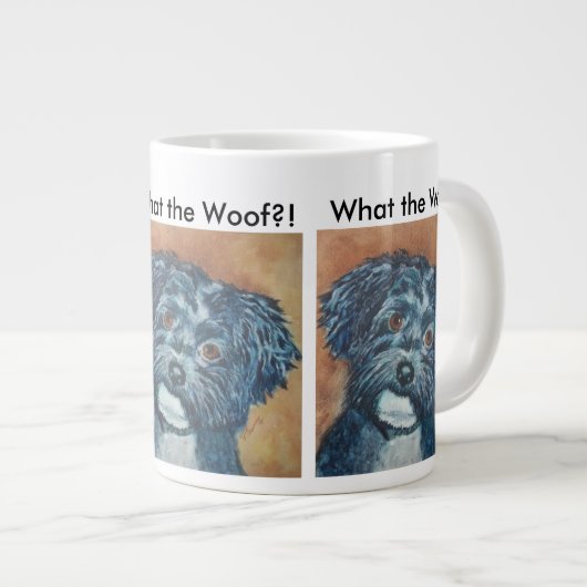 SWEET BLACK HAVANESE GROTE KOFFIEKOP (Voorkant rechts)