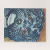 Sweet Black Havanese Puppy Legpuzzel (Horizontaal)