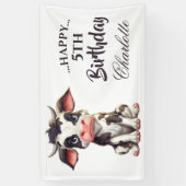 Sweet Black Koe Spandoek (Verticaal)