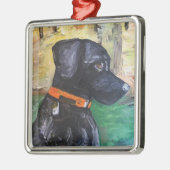 Sweet Black Lab Ornament van Willowcatdesigns (Links)