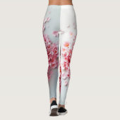 Sweet Bloom Lips Art Leggings (Achterkant)