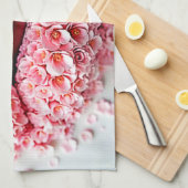 Sweet Bloom Lips Art Theedoek (Quarter Fold)