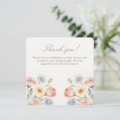 Sweet Bloom Thank you card Bedankkaart (Staand voorkant)