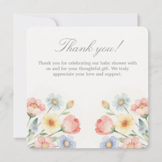 Sweet Bloom Thank you card Bedankkaart