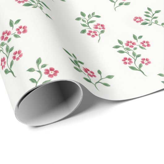Sweet Blossom Buds Cadeaupapier (Rol Hoek)
