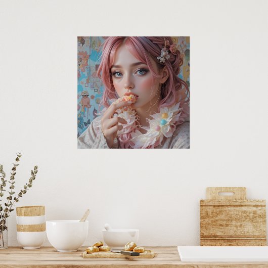 Sweet Blossom Dream Poster (Keuken)