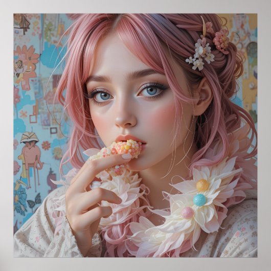 Sweet Blossom Dream Poster (Voorkant)