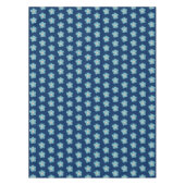 Sweet Blue Blossoms voor de marine Tafelkleed (Voorkant)
