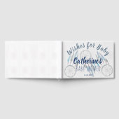 Sweet Blue Boho Dreamcatcher Baby shower Guestbook Gastenboek (Volledig)