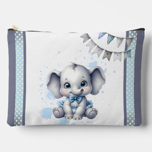Sweet Blue Elephant - Little Peanut Etui (Voorkant)