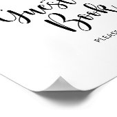 Sweet blueberry \ Gastenboek Poster (Hoek)