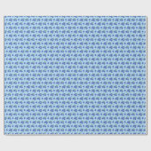 Sweet Blueberry Pattern Cadeaupapier (Vlak)